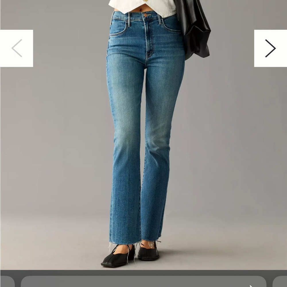 MOTHER Denim in Hustler Ankle Fray in Wish Upon a Star Size 26